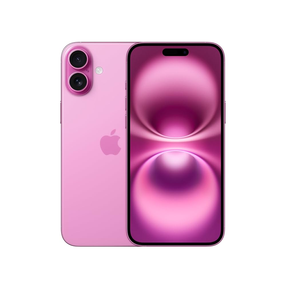 Apple iPhone 16 in pink color