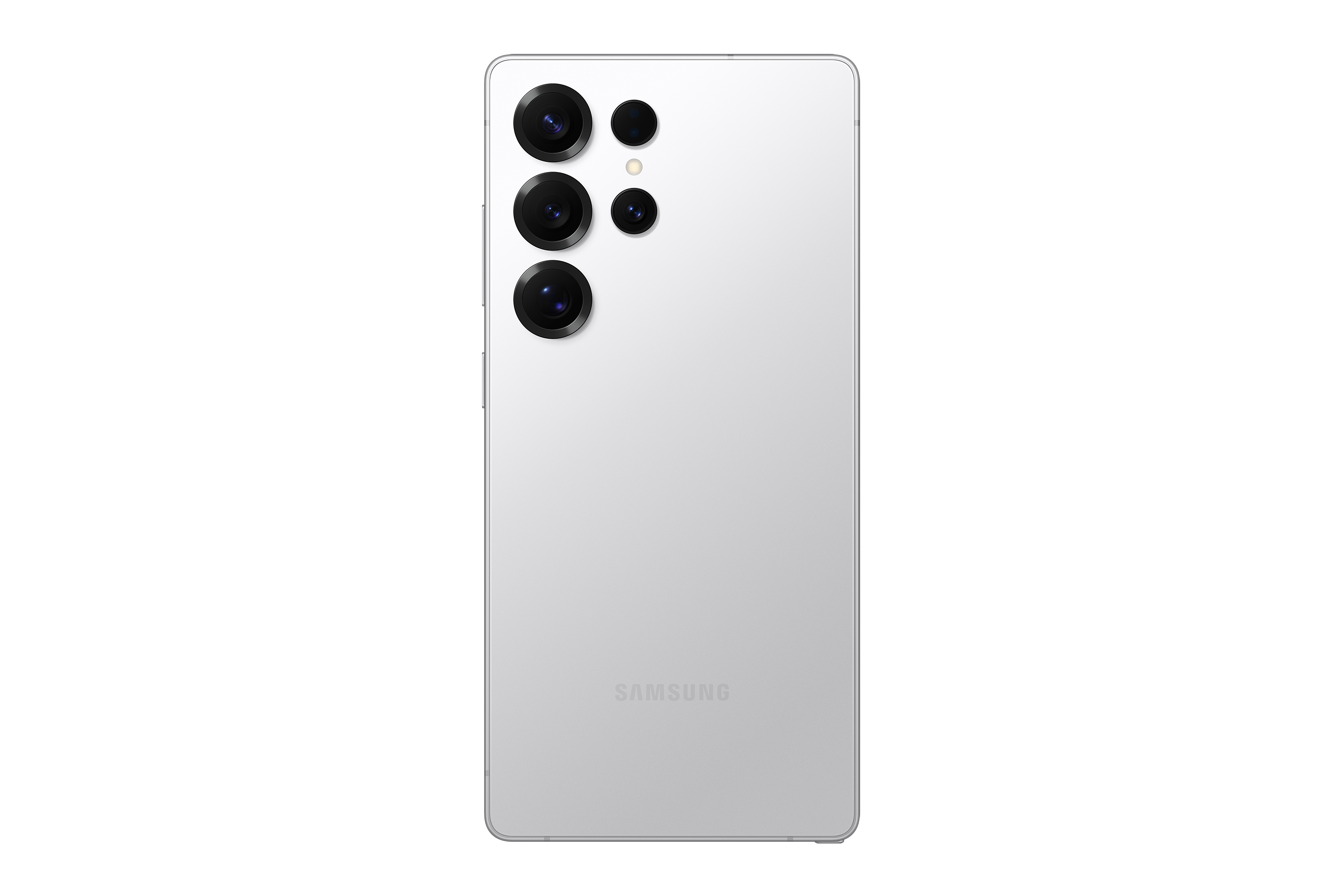 Back view of Samsung Galaxy S25 Ultra 5G on a white background
