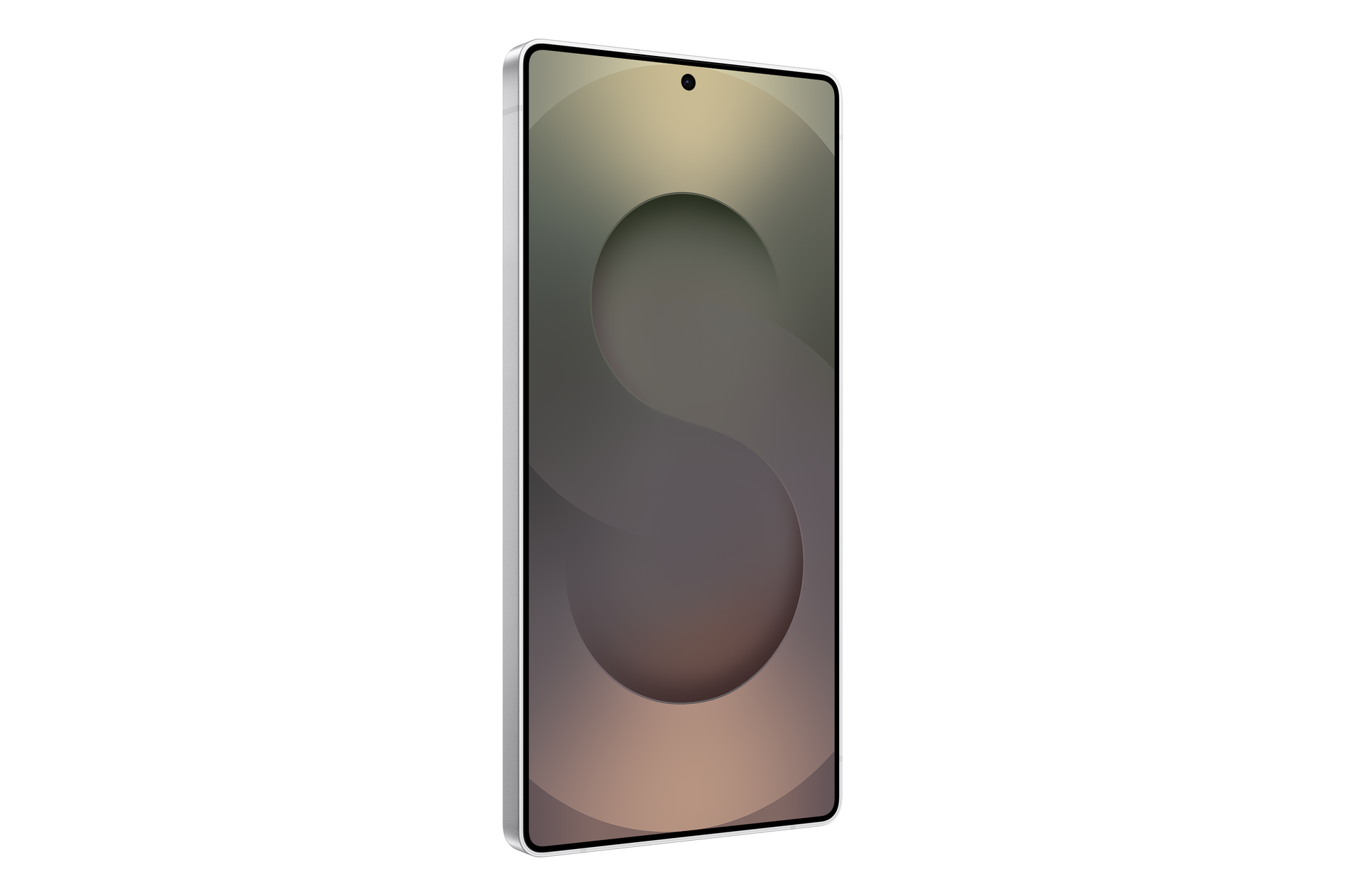 Samsung Galaxy S25 Ultra 5G with a gradient design on a white background