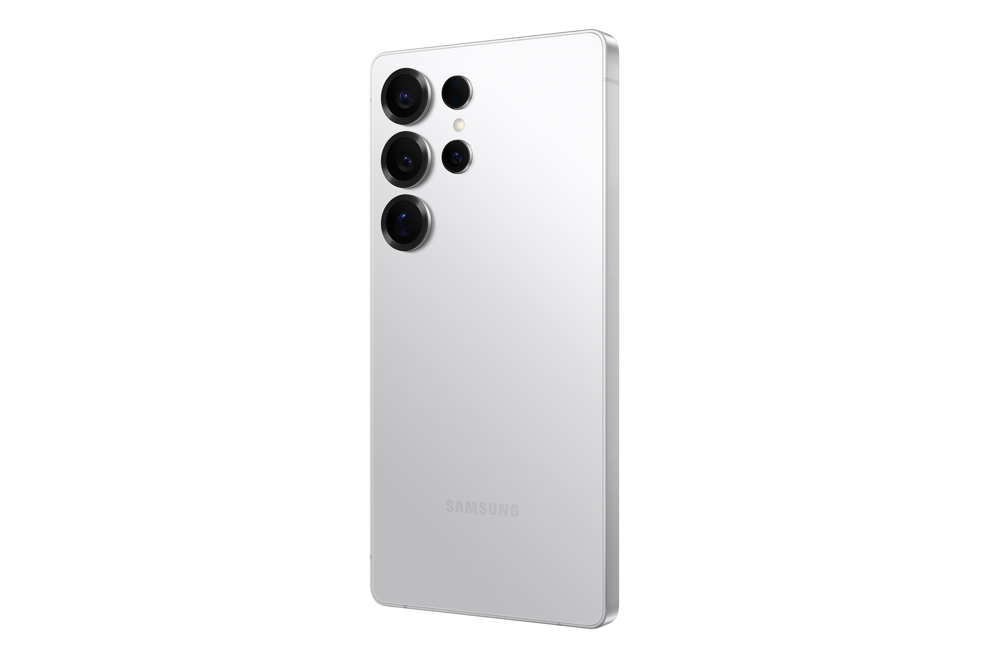 Samsung Galaxy S25 Ultra 5G with camera module on a white background
