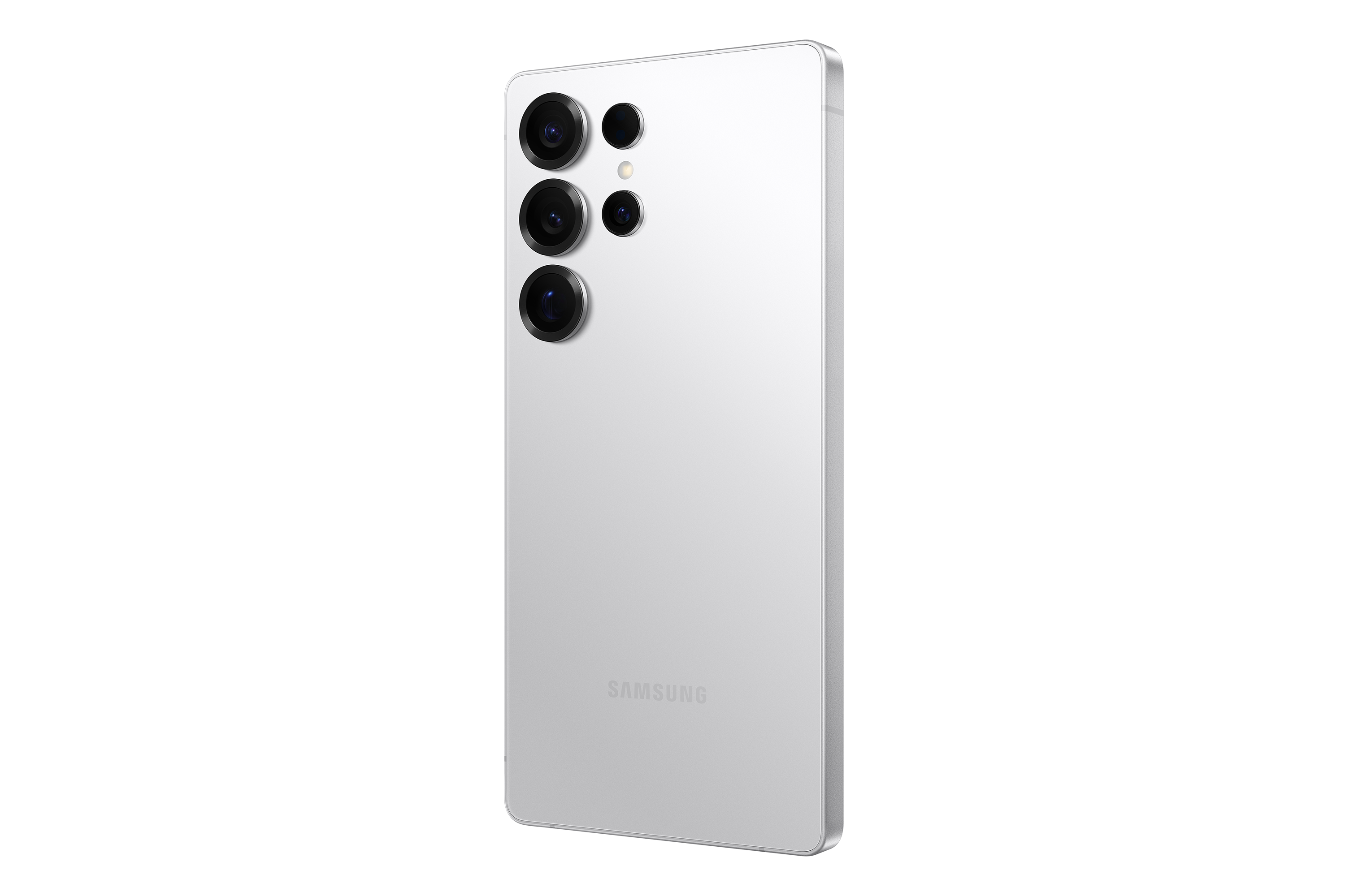 Samsung Galaxy S25 Ultra 5G with camera module on a white background